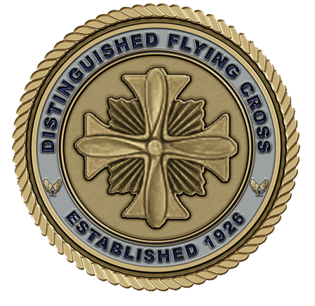A gold and silver cross emblem on a green background