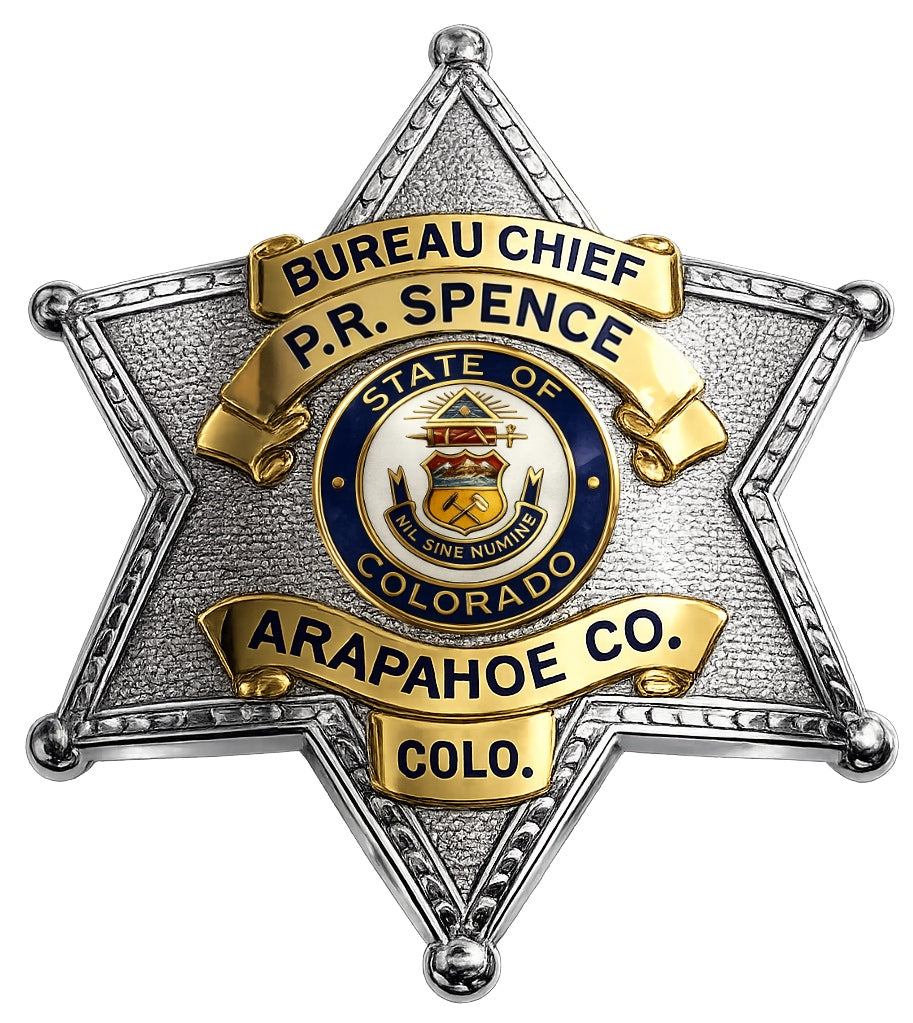 Arapaho Colorado Sheriff Badge