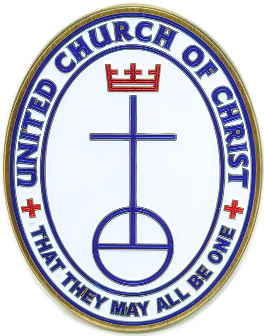 United Church of Christ - 3D Heavy Bronze Medallion