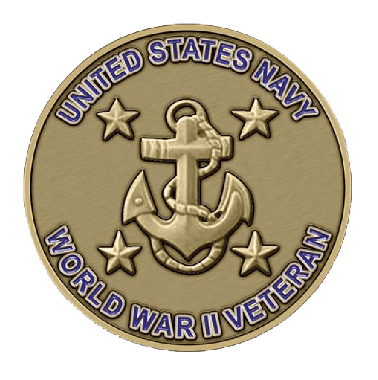 United States Navy WWII Veteran medal.