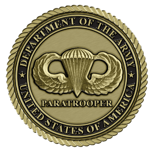 U.S. Army Paratrooper badge emblem.