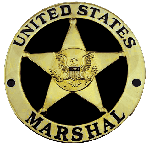 United States Marshal badge emblem.
